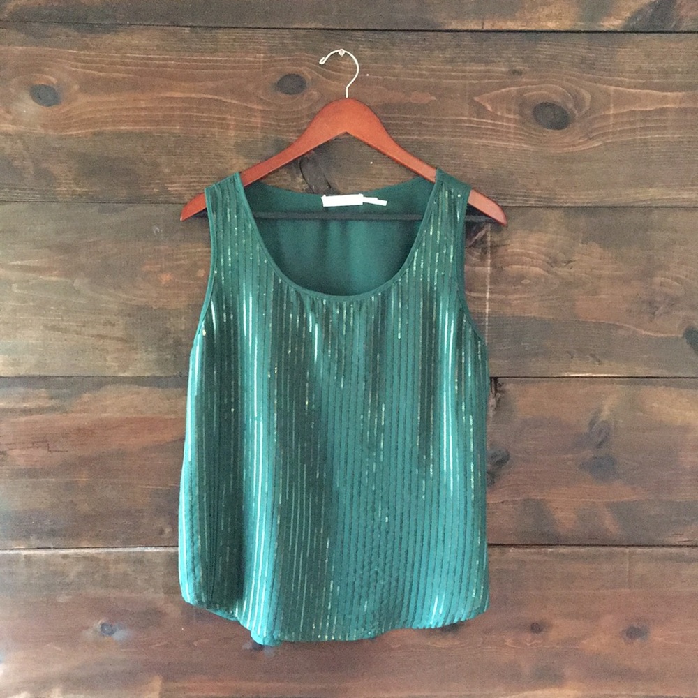 Blu Pepper sequined tank